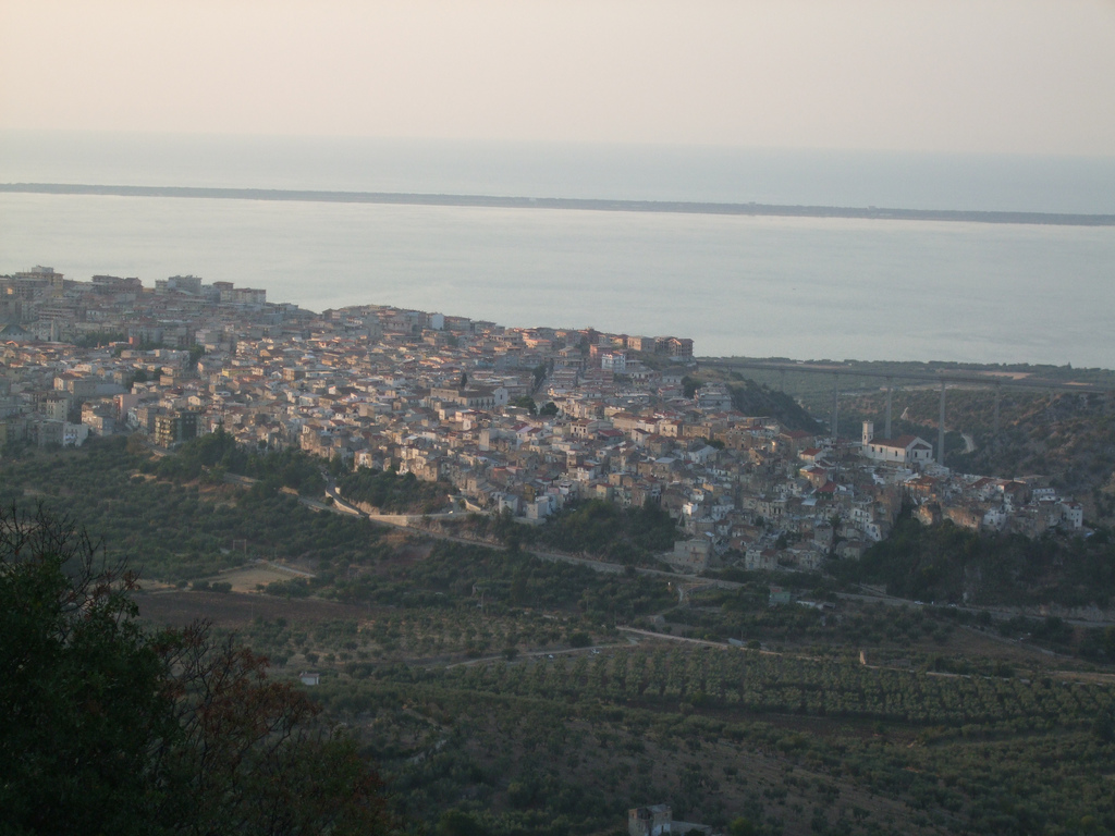 Veduta panoramica di Cagnano Varano