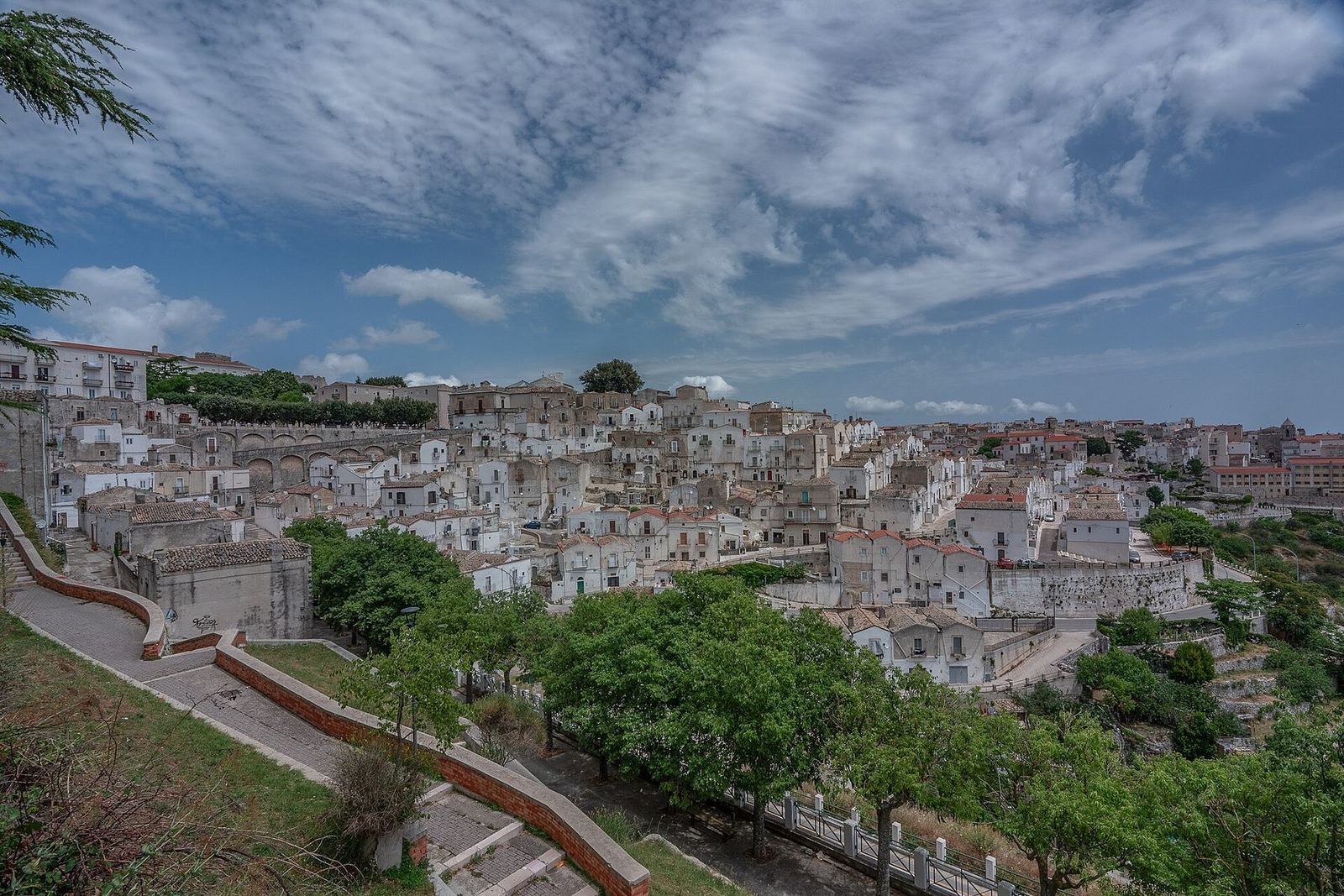 Veduta panoramica di Monte Sant’Angelo