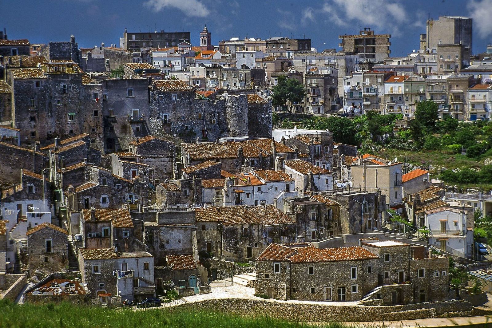 Veduta del centro storico di Vico del Gargano